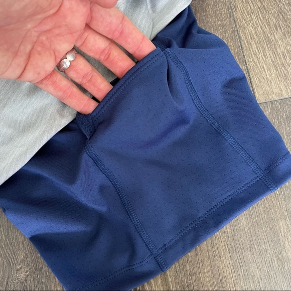 Title Nine Dream Skort Navy Stripe - Picture 10 of 12
